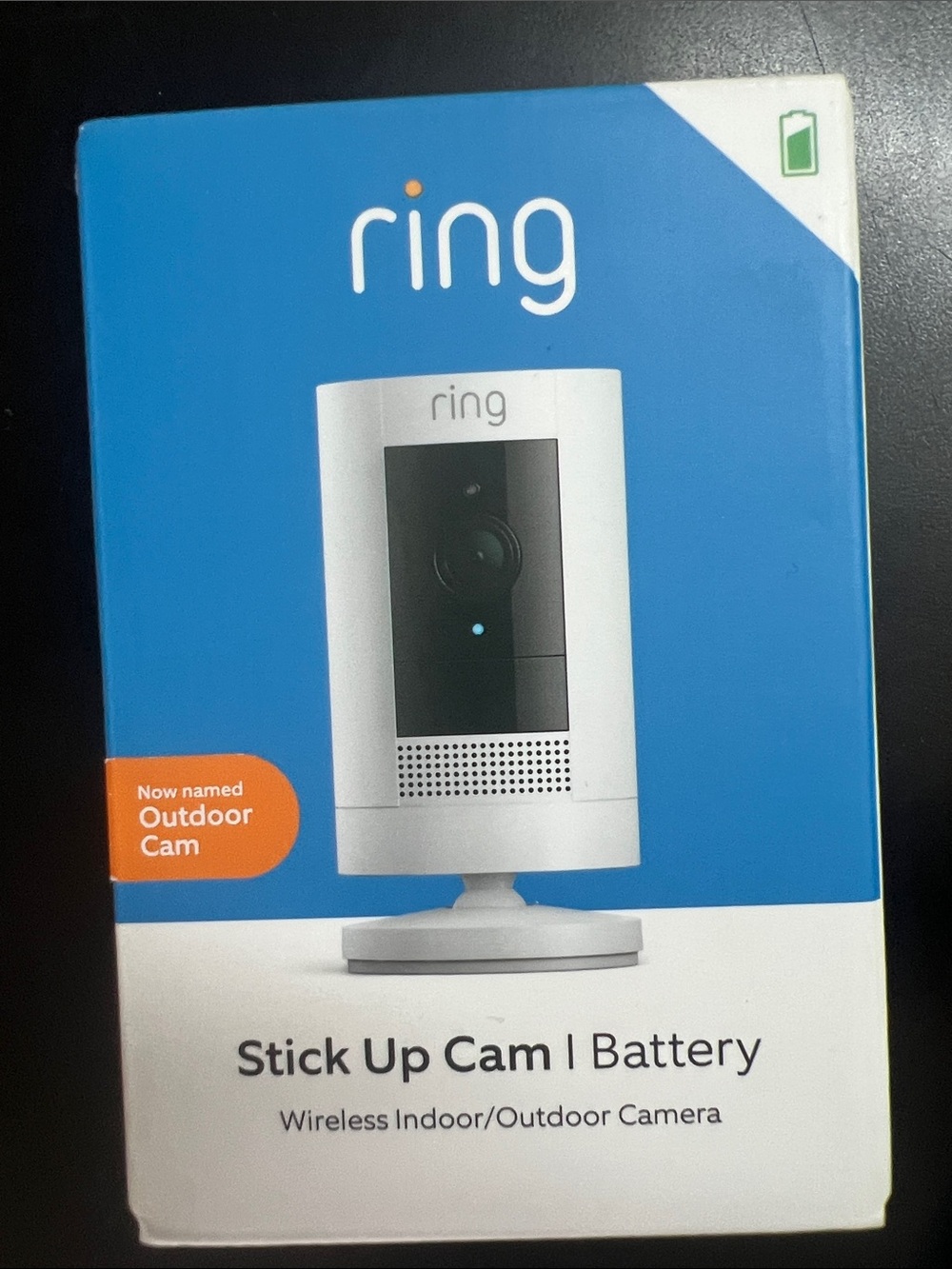 Ring Stick Up Cam I Battery - White